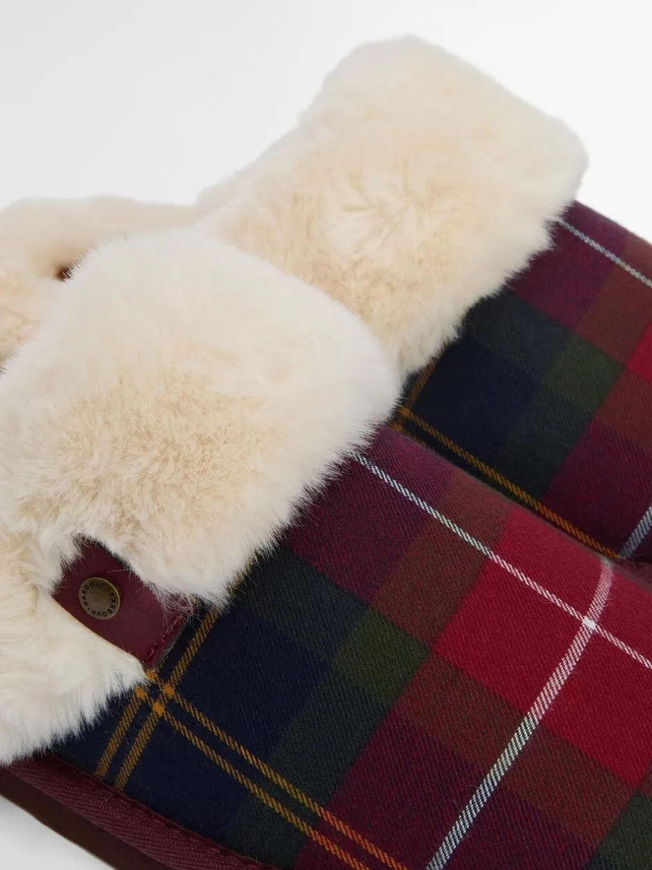 Pantoffels|Barbour ® Claudia Tartan Mule Slippers