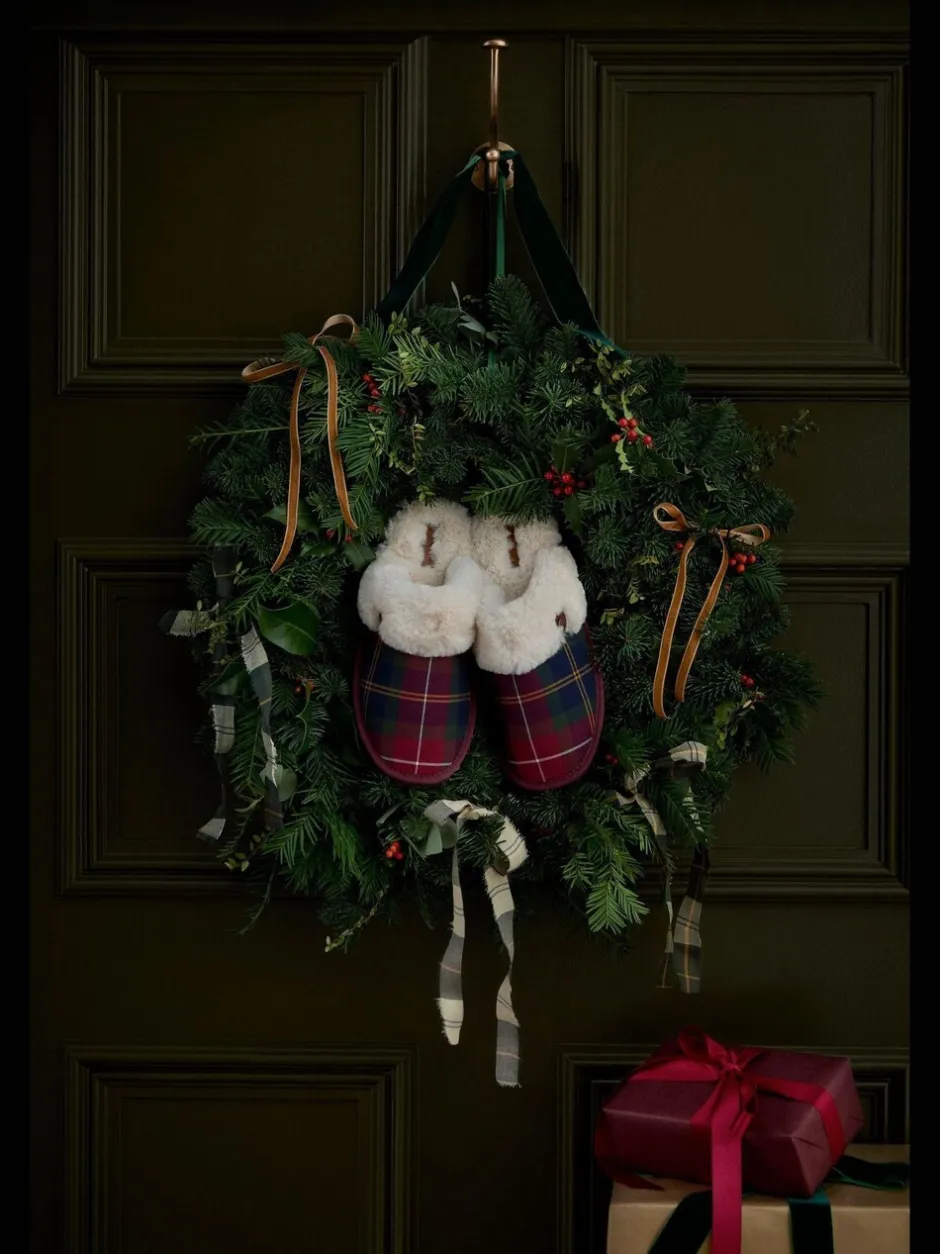 Pantoffels|Barbour ® Claudia Tartan Mule Slippers