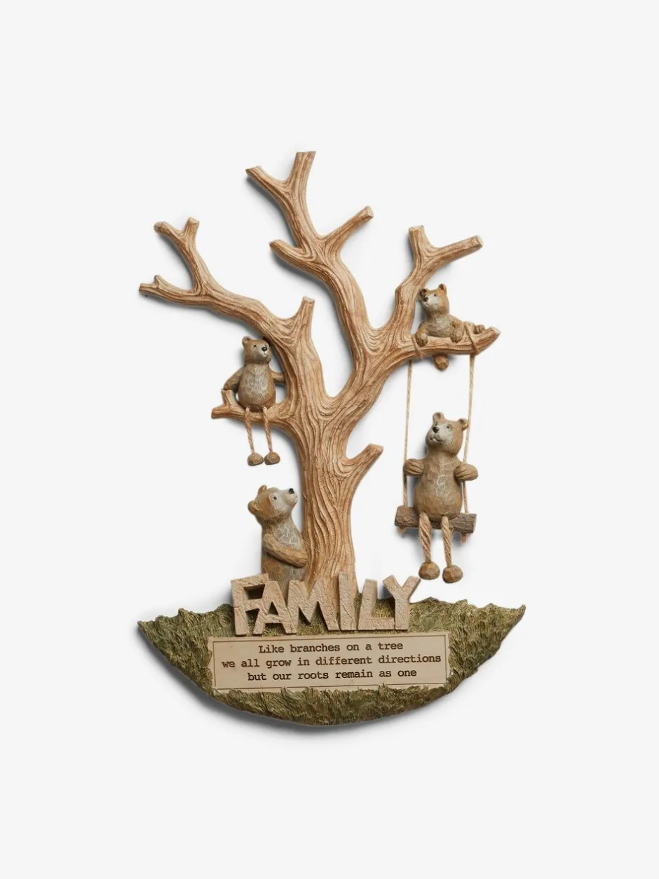 Canvassen En Kunst Voor Aan De Wand|Next Barnaby Bear Family wanddecoratie met boom