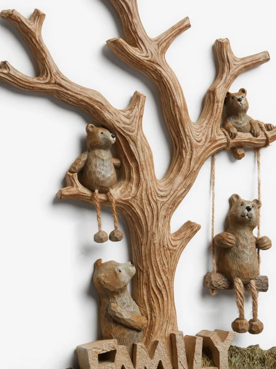 Canvassen En Kunst Voor Aan De Wand|Next Barnaby Bear Family wanddecoratie met boom