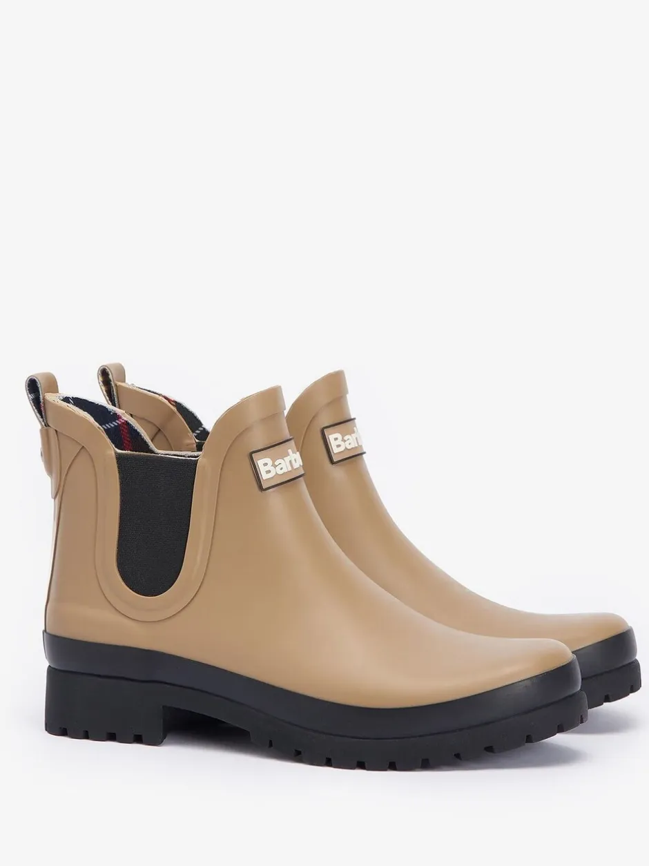 Laarzen|Barbour - ® Mallow Chelsea Wellington laarzen Beige