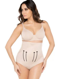 Shapewear|Miraclesuit - Extra Stevige Controle Buikslip Beige