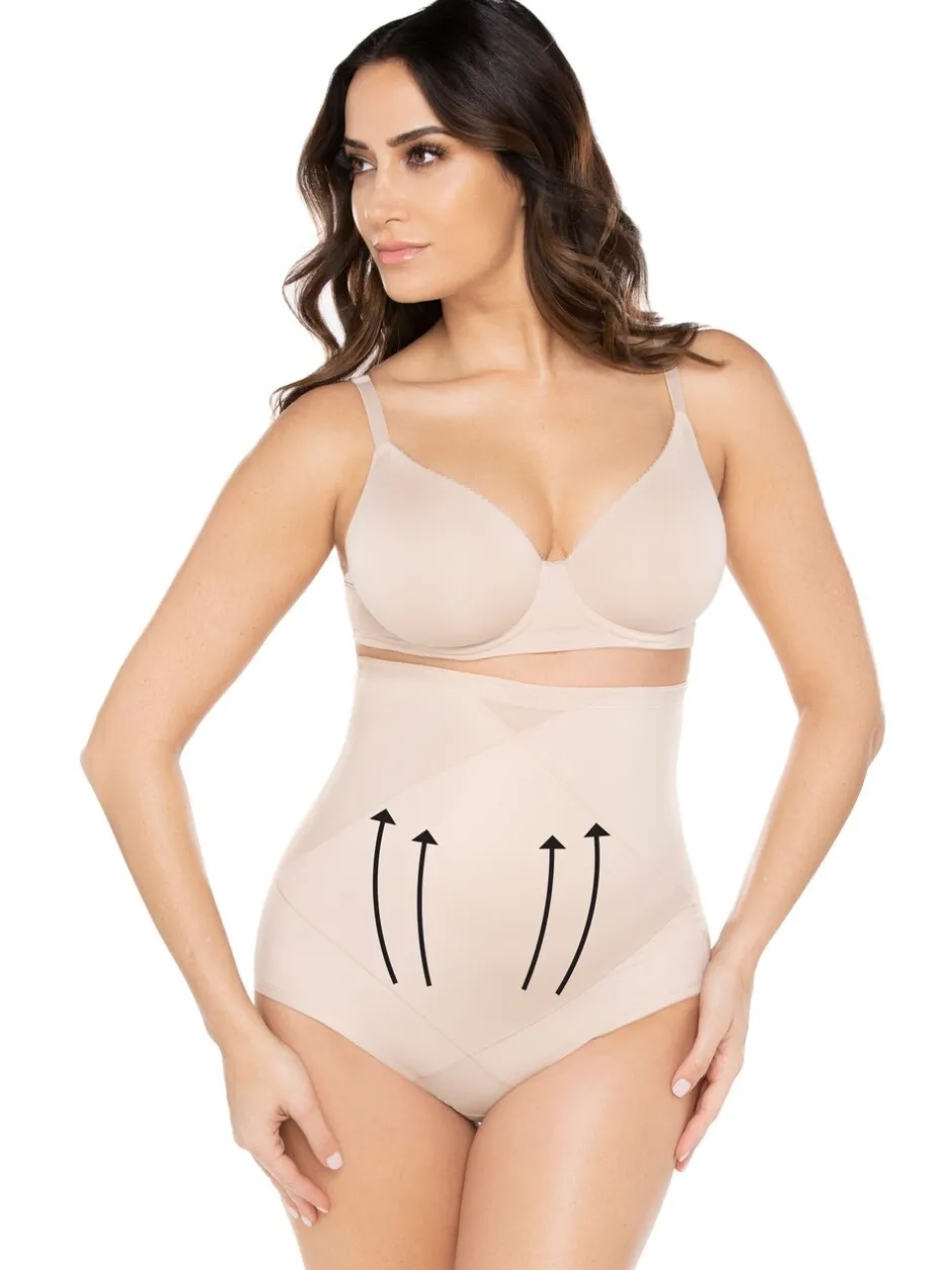 Shapewear|Miraclesuit - Extra Stevige Controle Buikslip Beige