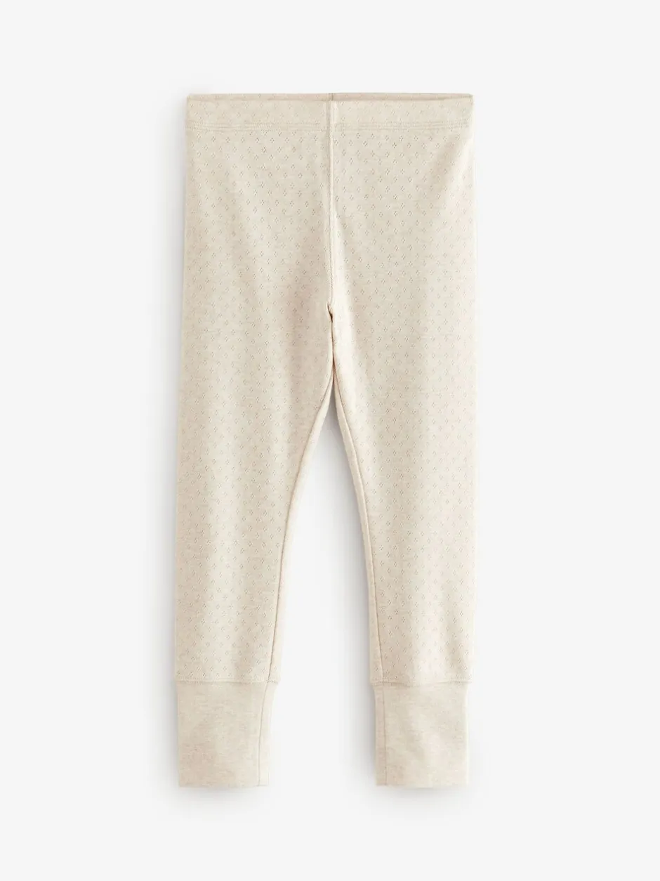 Alle Ondergoed|Schoolkleding*Next - Thermische leggings (2-16jaar) Beigebruin/wit