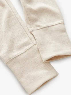 Alle Ondergoed|Schoolkleding*Next - Thermische leggings (2-16jaar) Beigebruin/wit