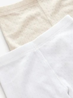 Alle Ondergoed|Schoolkleding*Next - Thermische leggings (2-16jaar) Beigebruin/wit