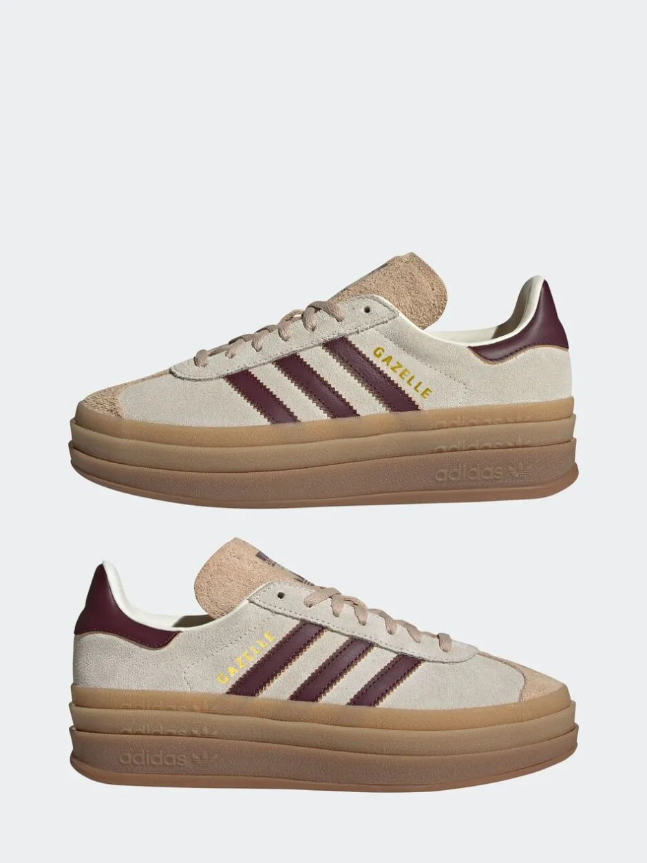 Sneakers*adidas originals Beige/rood - Gazelle Bold W Trainers