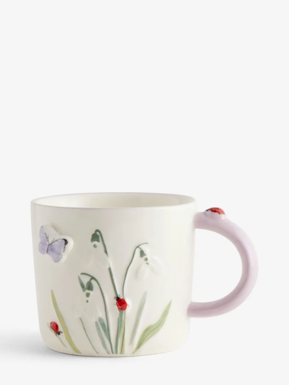 Mokken En Koppen|Tafelgerei*Next Beker met bloemen en wilde dieren