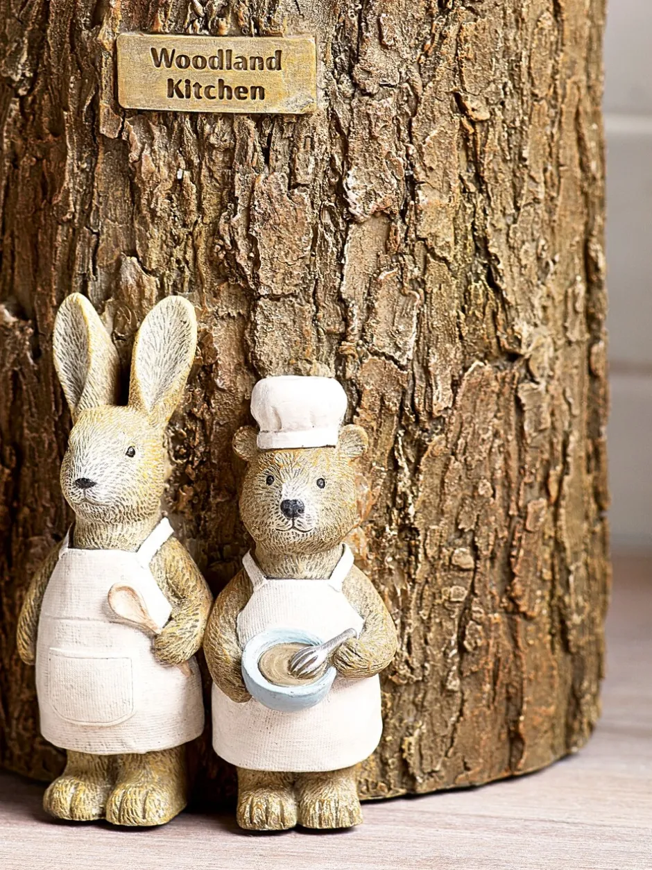 Keukenopslag*Next Bertie Bear en Rosie - Keukengereipot met konijn