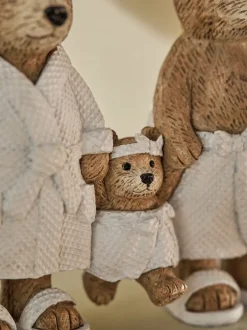 Decoraties|Next Bertie Bear Family Bathroom Ornament