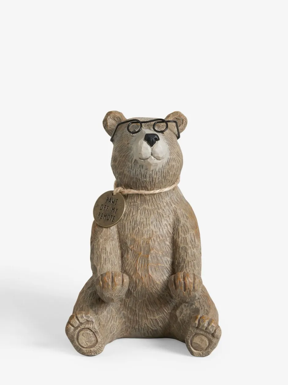 Decoraties|Thuiskantoor|Next Bertie Bear-houder voor afstandbediening