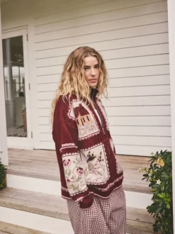 Gebreide Kleding|Next Bessenroze - House Knit Cardigan
