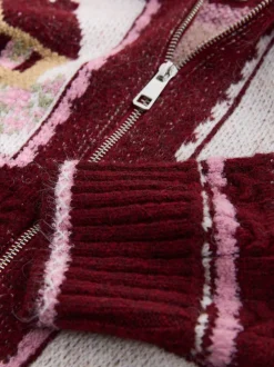 Gebreide Kleding|Next Bessenroze - House Knit Cardigan