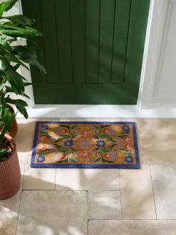 Vloerkleden En Lopers|Vloerkleden En Lopers|Next Bettie - Deurmat met bloemenprint