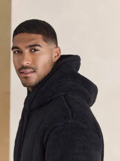 Loungewear|Sweaters En Hoody´S|Next Black Chamonix Pattern - Pullover hoodie van borg