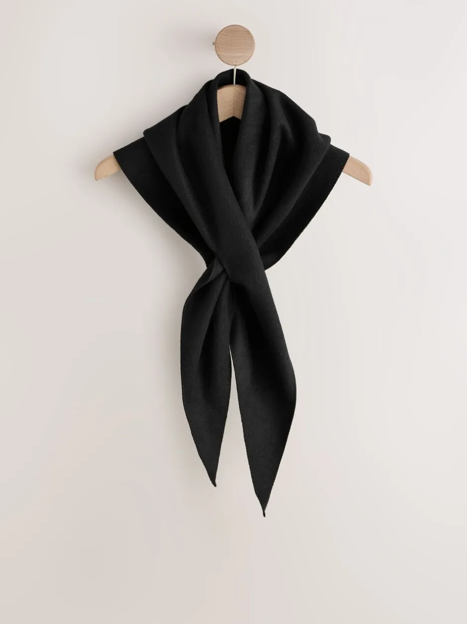 Mutsen, Handschoenen En Sjaals*Next - Driehoek sjaal Black Felt