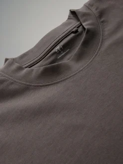 Loungewear|The Set - 4 Pack Short Sleeve Cotton T-Shirts Black Grey White