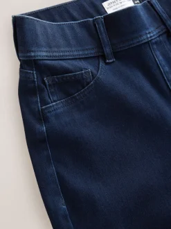 Jeans|Next - Jersey denim broek met wijde pijpen 2 set Black/Rinse Blue