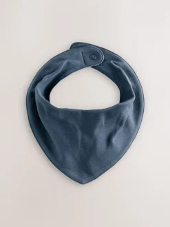 Slabbetjes|Next Blauw - 5 Kwijlslabbetjes voor baby's