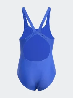 Badkleding*adidas - Badpak met V-rug voor kinderen Blauw