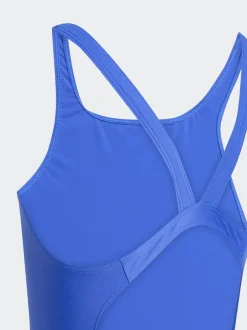 Badkleding*adidas - Badpak met V-rug voor kinderen Blauw