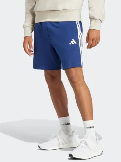 Shorts|adidas Blauw - Essential 3-Stripes French Terry Shorts