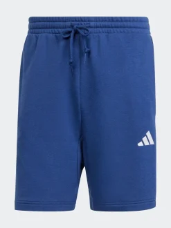 Shorts|adidas Blauw - Essential 3-Stripes French Terry Shorts