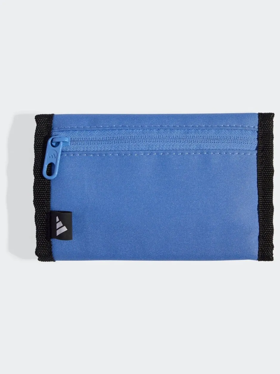 Portemonnees|adidas - portemonnee met lineair logo Blauw
