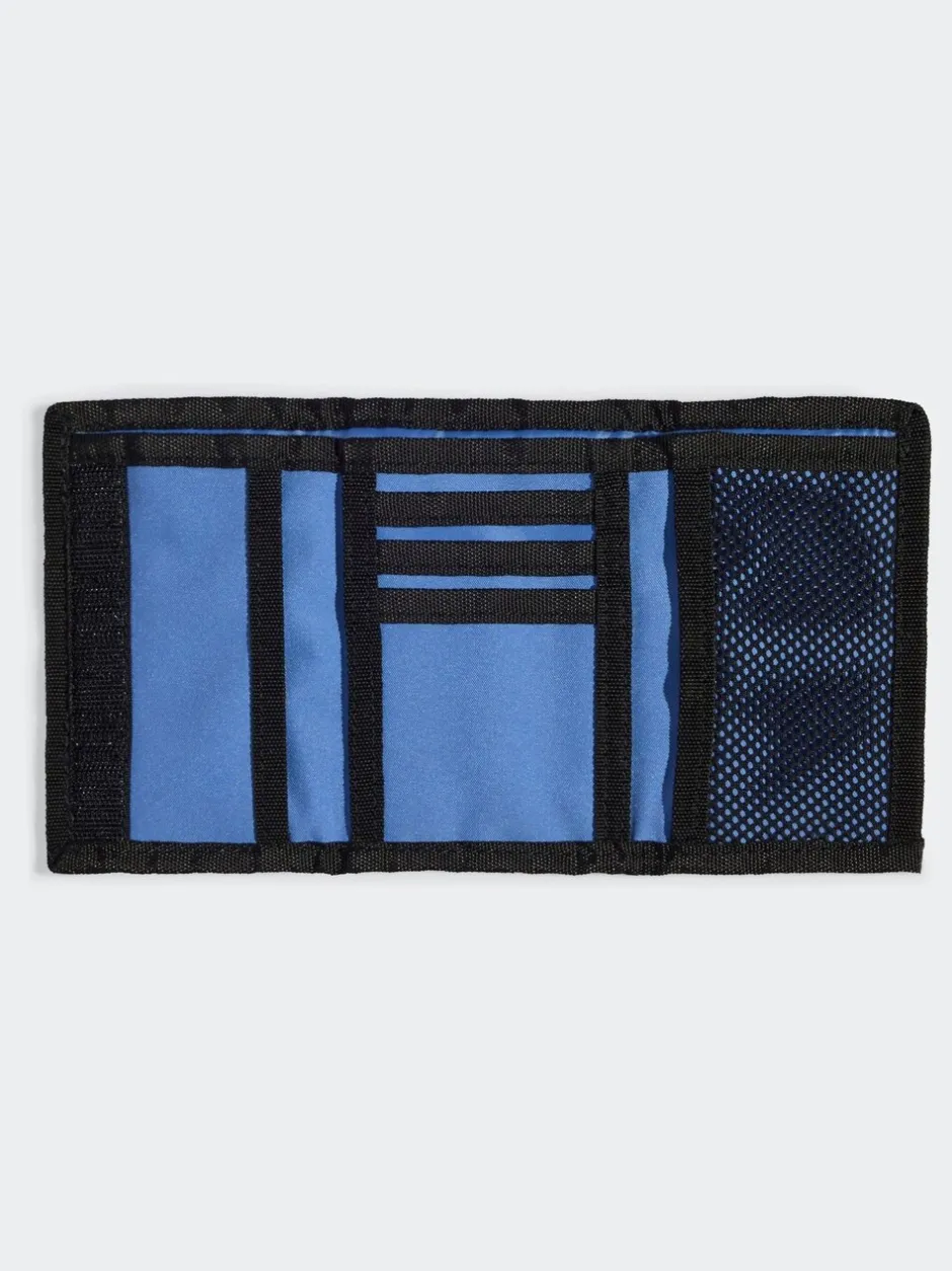 Portemonnees|adidas - portemonnee met lineair logo Blauw