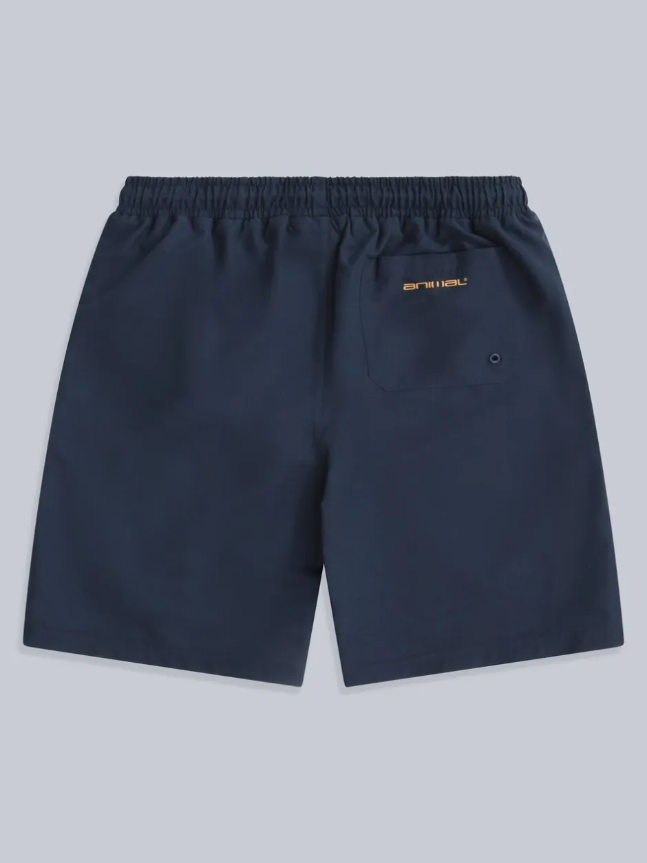Badkleding|Animal - Deep Dive sneldrogende boardshorts voor heren Blauw