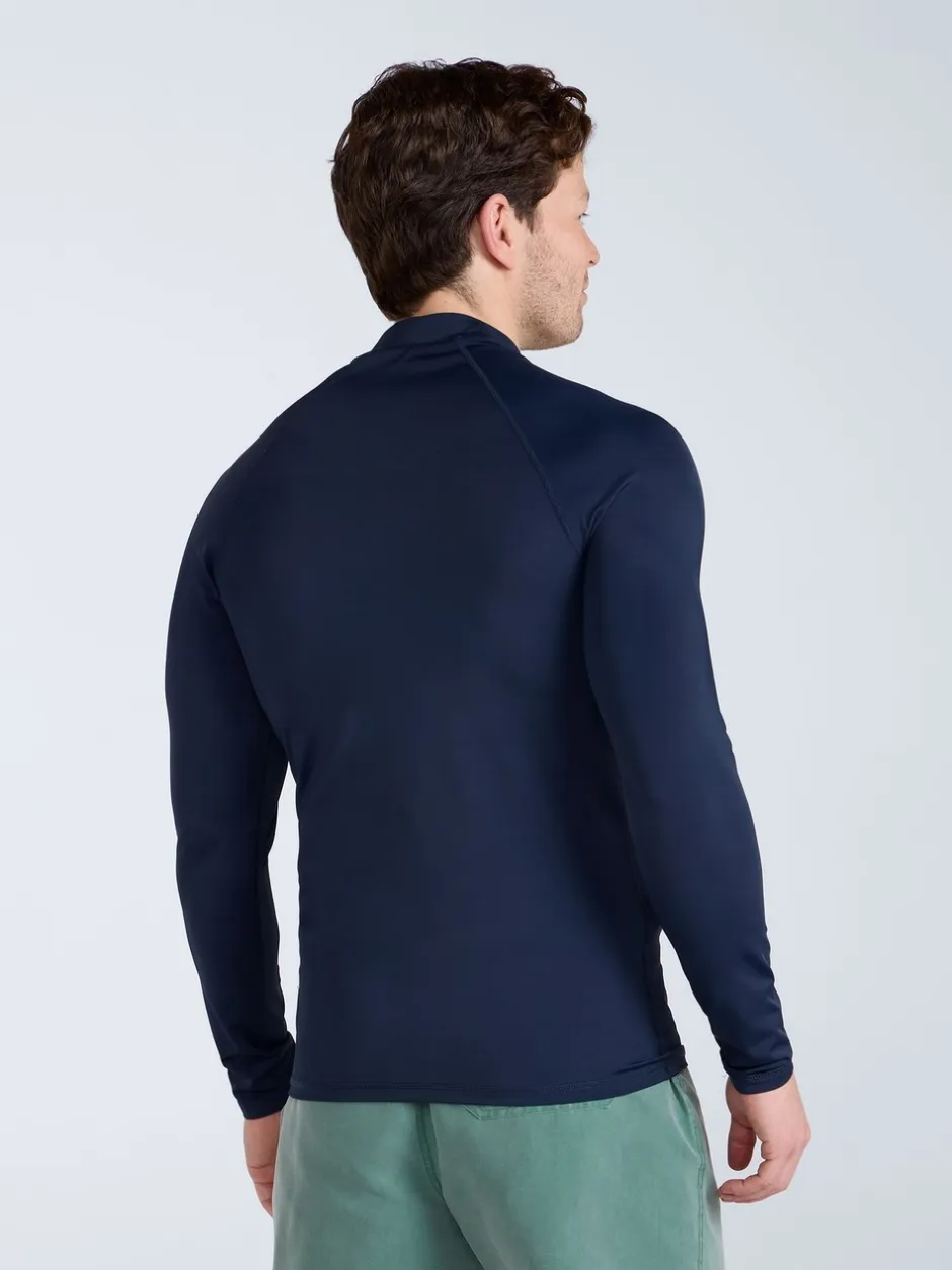 Badkleding*Animal - Sonny sneldrogend surfhemd met logo voor heren Blauw