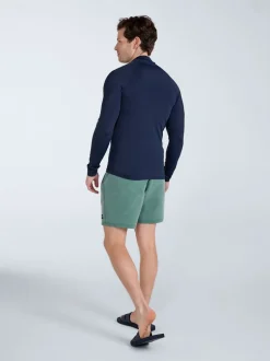 Badkleding*Animal - Sonny sneldrogend surfhemd met logo voor heren Blauw