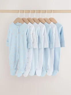 Babypakjes En Babypyjama's|Next Blauw - Babypyjama met berenprint (0-2jr)