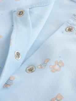 Babypakjes En Babypyjama's|Next Blauw - Babypyjama met berenprint (0-2jr)