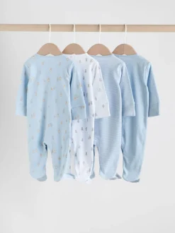 Babypakjes En Babypyjama's*Next Blauw - Babypyjama met berenprint (0-2jr)