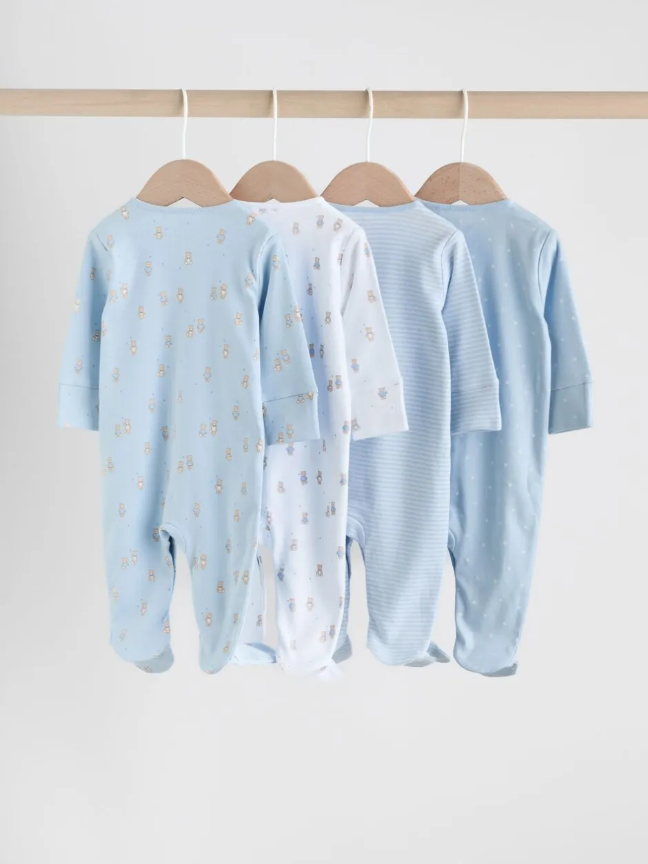 Babypakjes En Babypyjama's*Next Blauw - Babypyjama met berenprint (0-2jr)