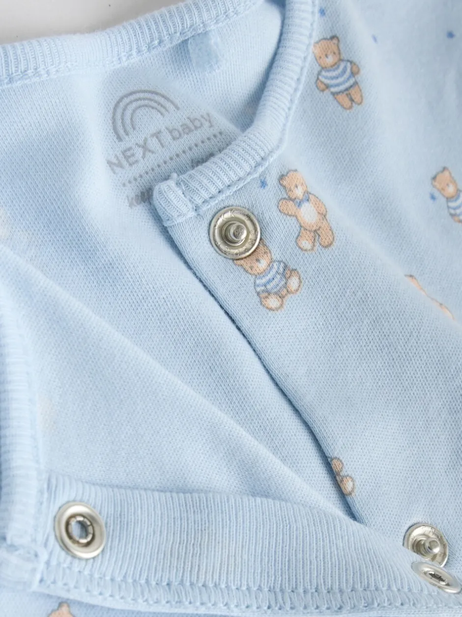 Babypakjes En Babypyjama's*Next Blauw - Babypyjama met berenprint (0-2jr)