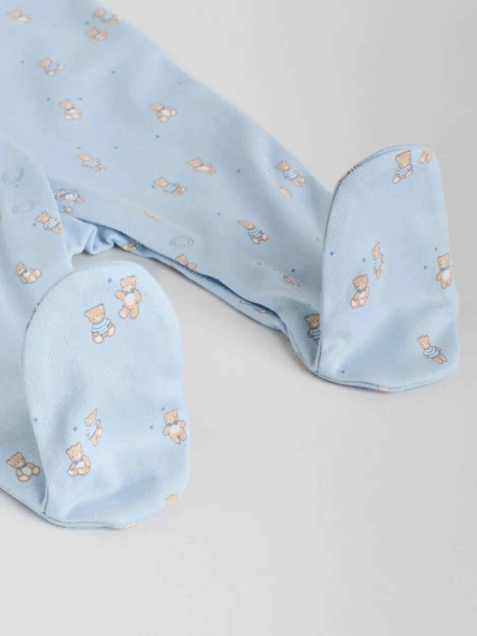 Babypakjes En Babypyjama's*Next Blauw - Babypyjama met berenprint (0-2jr)
