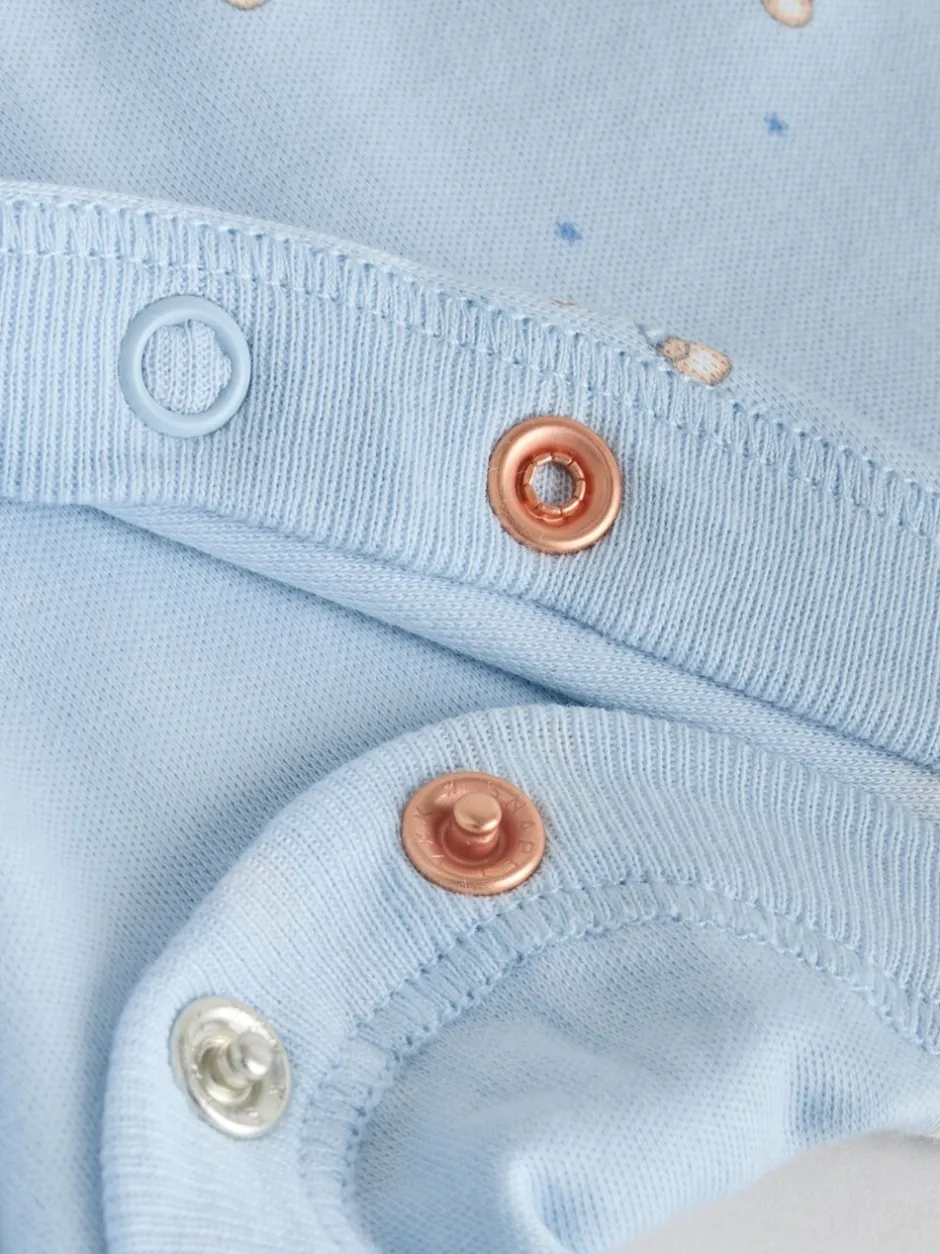 Babypakjes En Babypyjama's*Next Blauw - Babypyjama met berenprint (0-2jr)