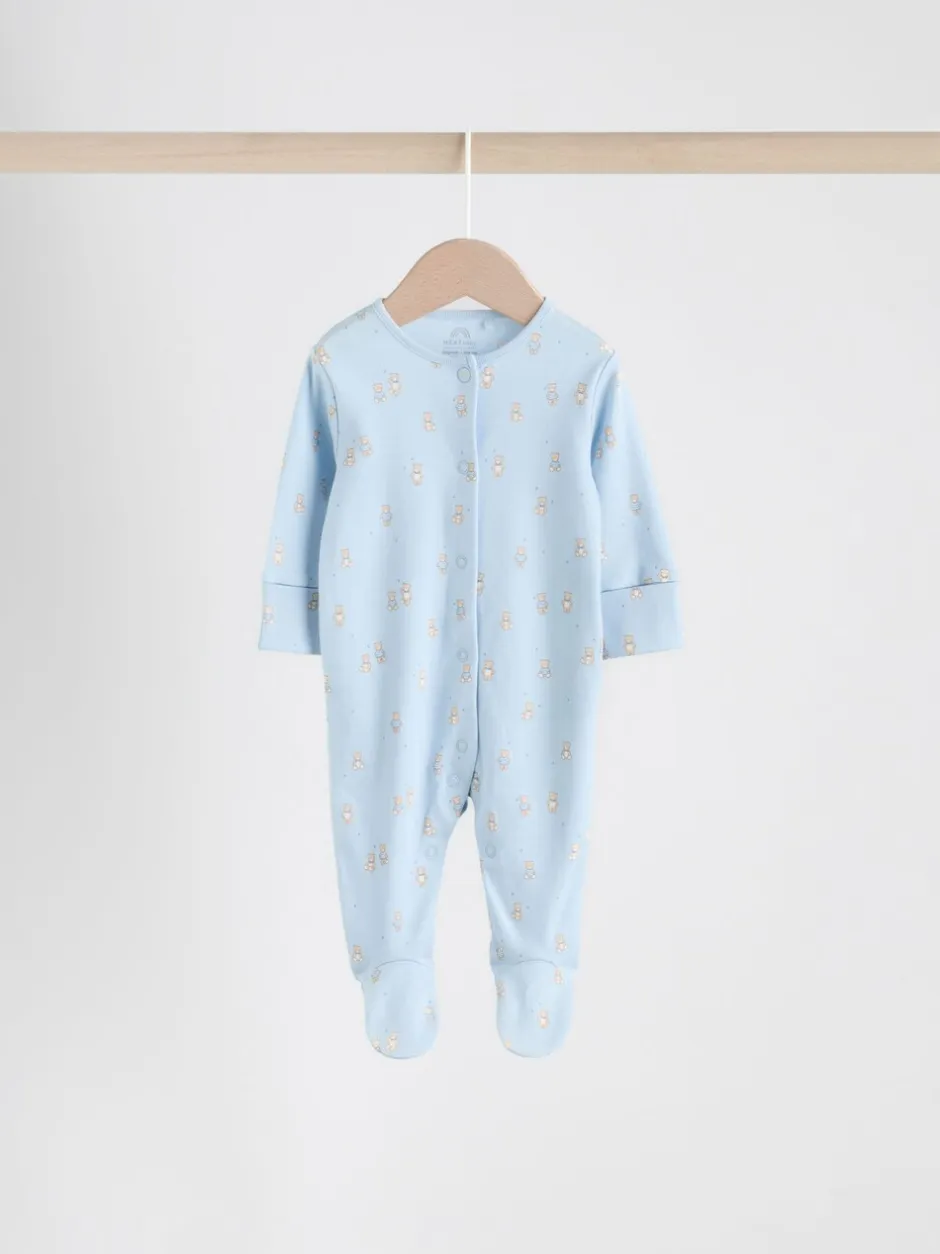 Babypakjes En Babypyjama's*Next Blauw - Babypyjama met berenprint (0-2jr)