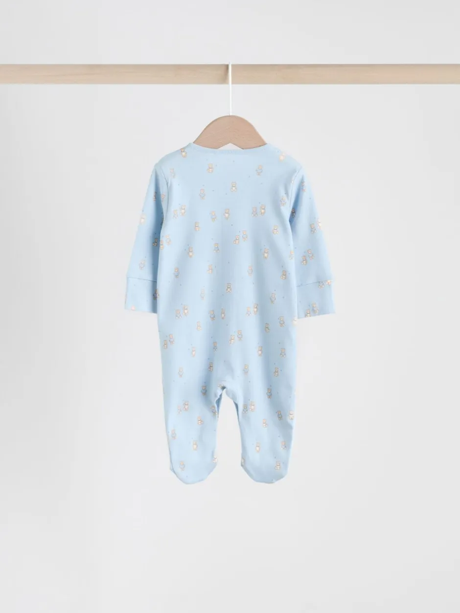 Babypakjes En Babypyjama's*Next Blauw - Babypyjama met berenprint (0-2jr)
