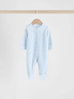 Babypakjes En Babypyjama's*Next Blauw - Babypyjama met berenprint (0-2jr)