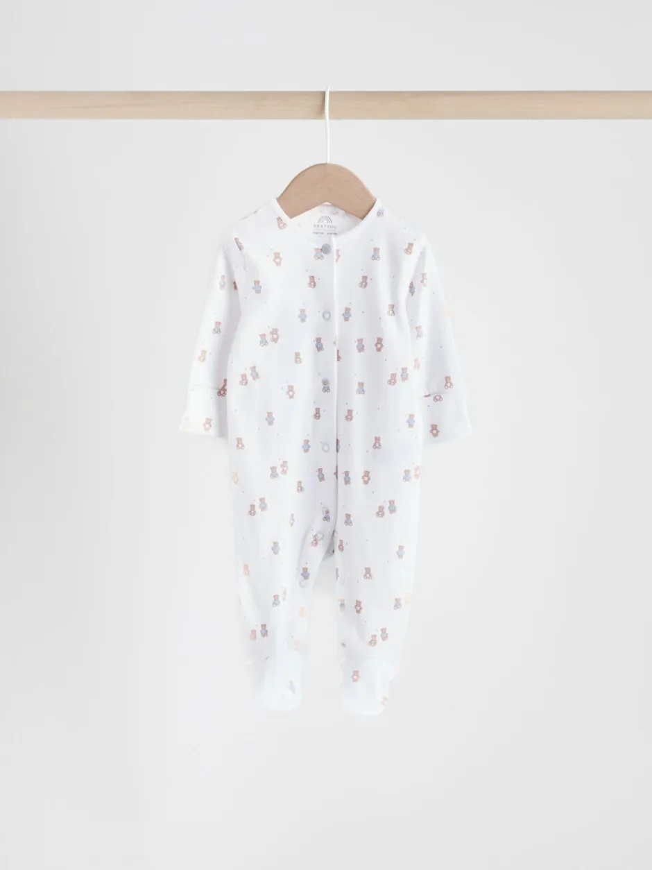 Babypakjes En Babypyjama's*Next Blauw - Babypyjama met berenprint (0-2jr)