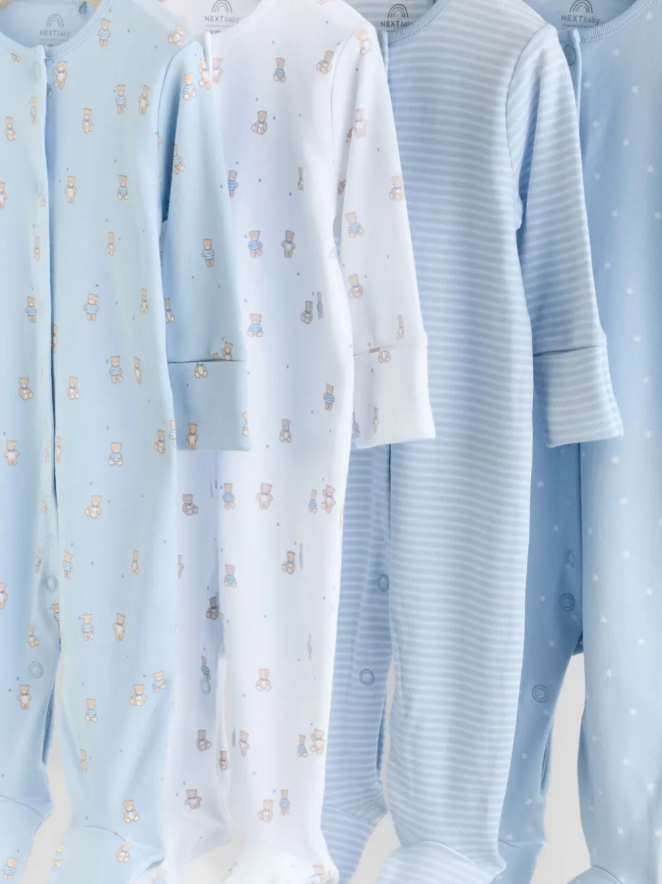 Babypakjes En Babypyjama's*Next Blauw - Babypyjama met berenprint (0-2jr)