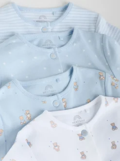 Babypakjes En Babypyjama's*Next Blauw - Babypyjama met berenprint (0-2jr)