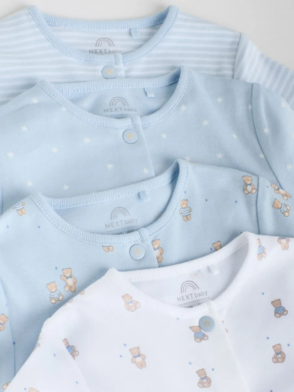 Babypakjes En Babypyjama's*Next Blauw - Babypyjama met berenprint (0-2jr)