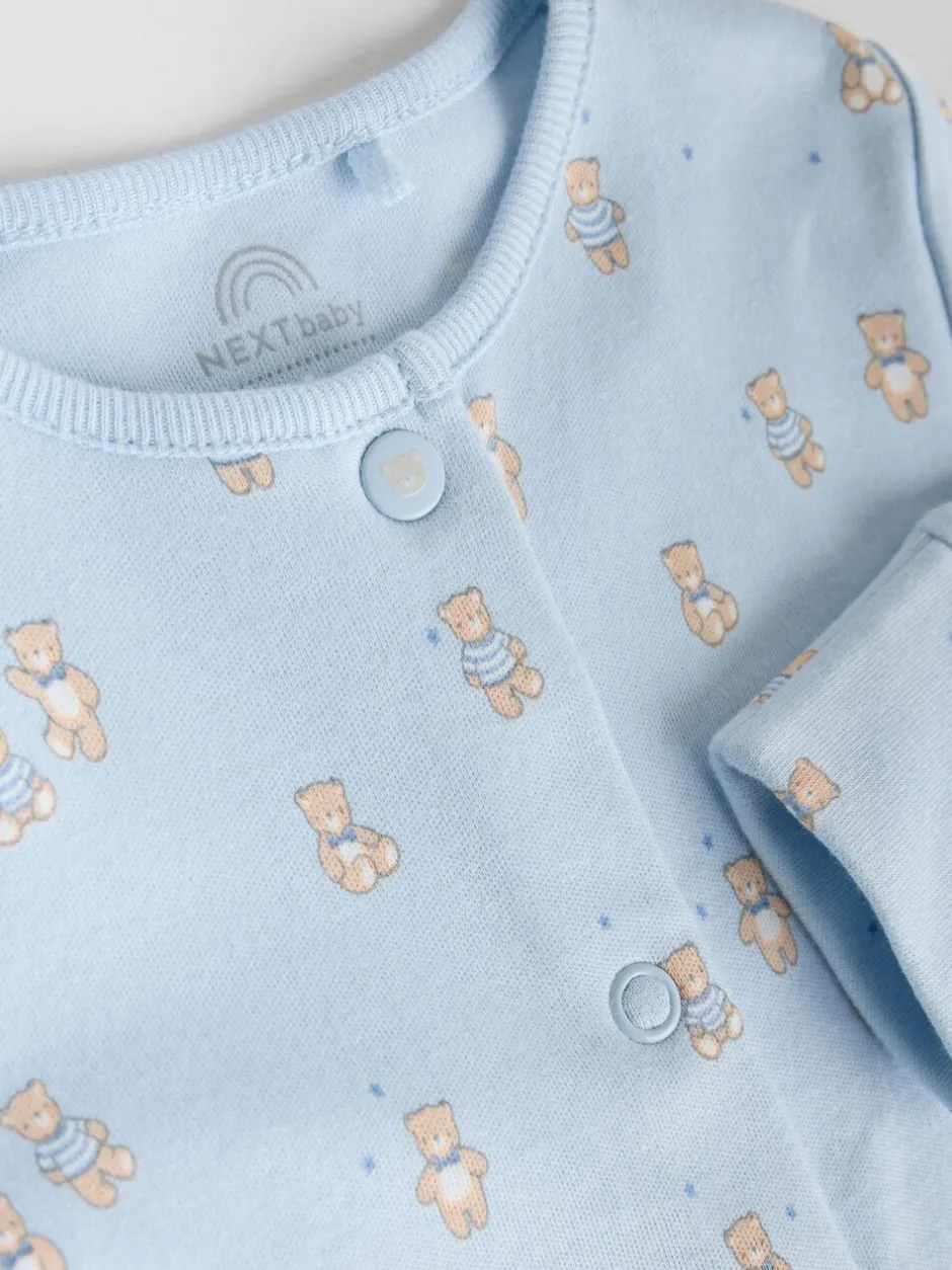 Babypakjes En Babypyjama's*Next Blauw - Babypyjama met berenprint (0-2jr)