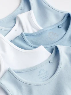 Rompertjes En Hemdjes|Rompertjes En Hemdjes|Next Blauw - Babyrompertjes met hemdje