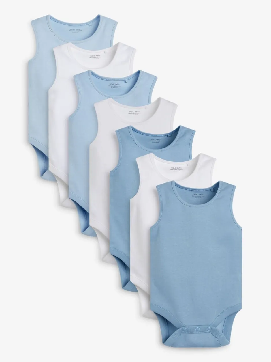 Rompertjes En Hemdjes|Rompertjes En Hemdjes*Next Blauw - Babyrompertjes met hemdje