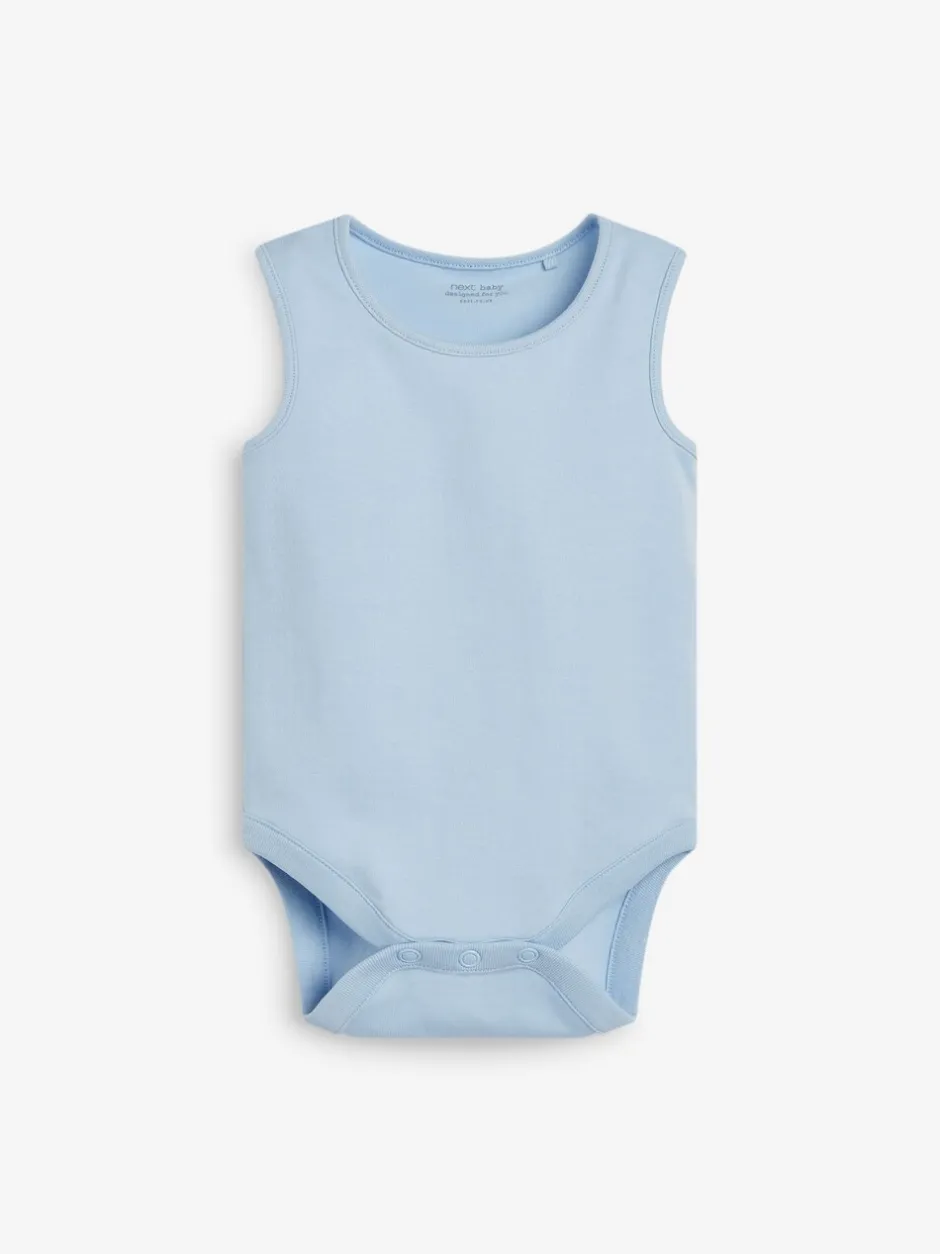 Rompertjes En Hemdjes|Rompertjes En Hemdjes*Next Blauw - Babyrompertjes met hemdje